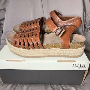 a.n.a Cori Huarache Sandals Size 7.5